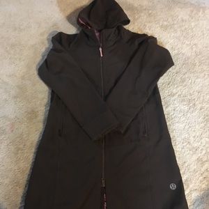 Lululemon long fall coat